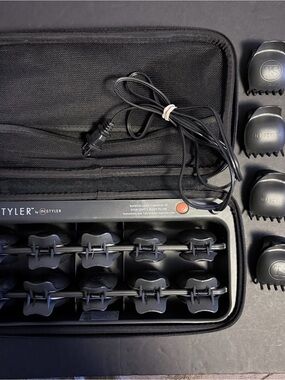 InStyler TopStyler Heated Ceramic Hot Roller System with 18 Shells & Case